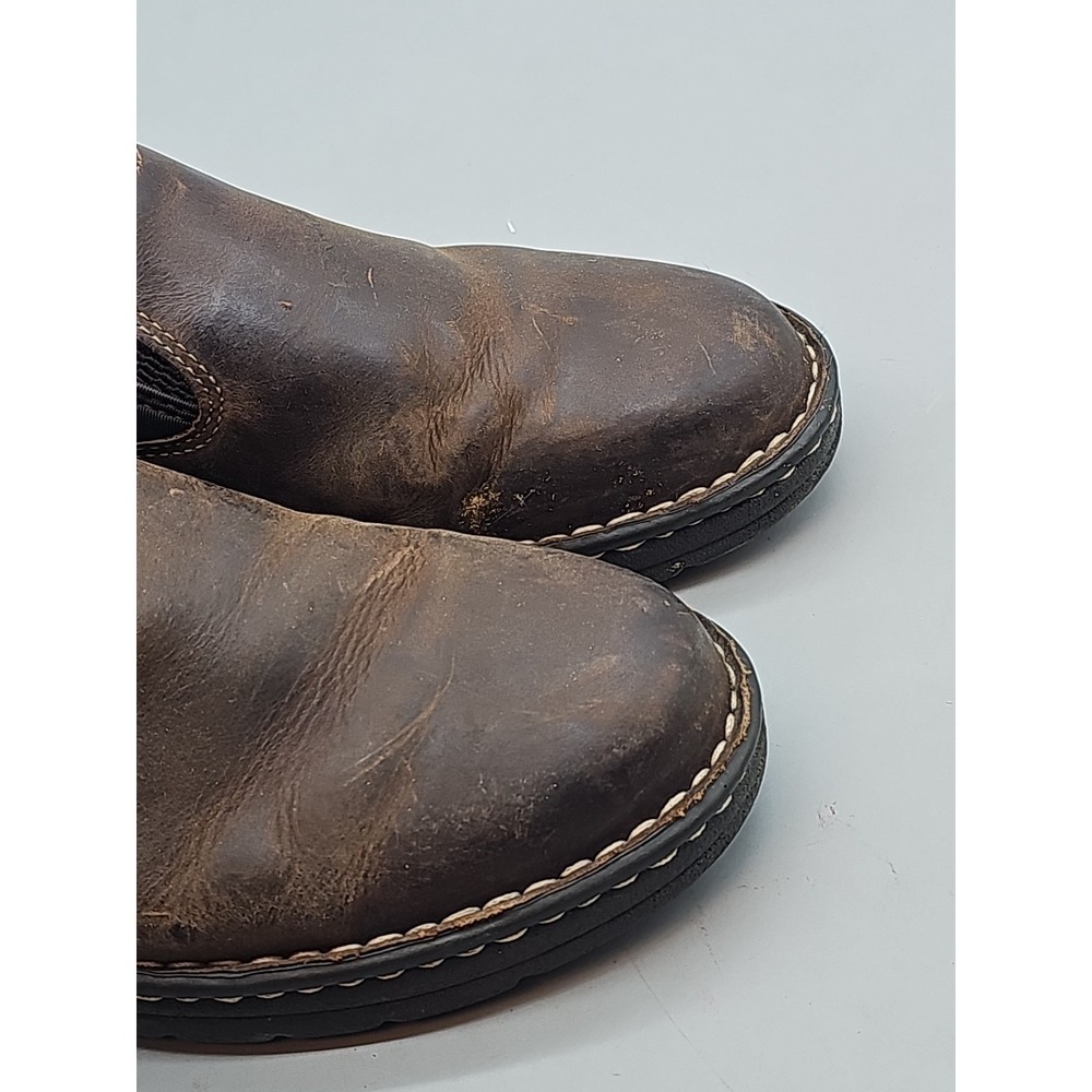 Ariat Traverse Shoes Womens Size 10B Western‎ Brown Slip On 4LR Comfort Workwear - Picture 8 of 8